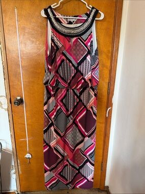 women's sandra darren sleeveless surplice pleated maxi dress Women's Sandra Darren Short Sleeve Floral Pleated Surplice Maxi Dress, Size: 14, Mint Team